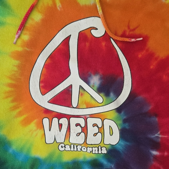 Port Authority Multicolor Tie-Dye Hoodie-Small s9 - Picture 2 of 10